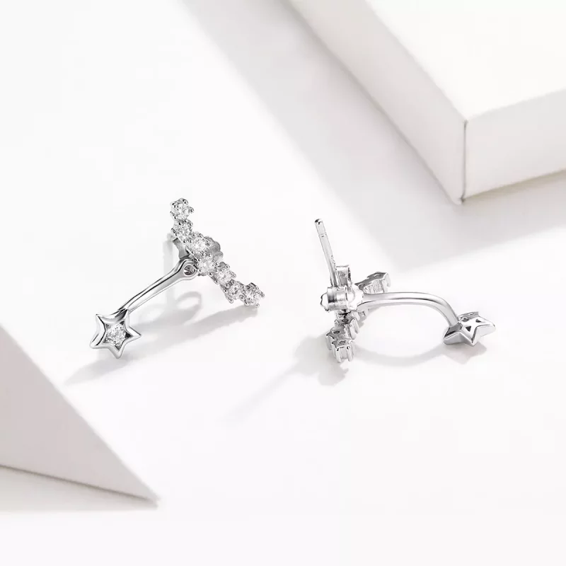 (afbeelding voor) Pandora Style Herinneringen Oorhangers - BSE175 - Bekijken 5