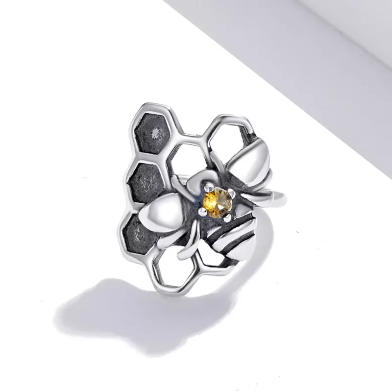(afbeelding voor) Pandora Style Homing Bij Oorknopjes - SCE1171 - Bekijken 2