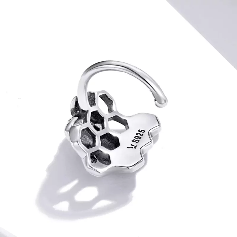 (afbeelding voor) Pandora Style Homing Bij Oorknopjes - SCE1171 - Bekijken 3