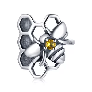 (afbeelding voor) Pandora Style Homing Bij Oorknopjes - SCE1171