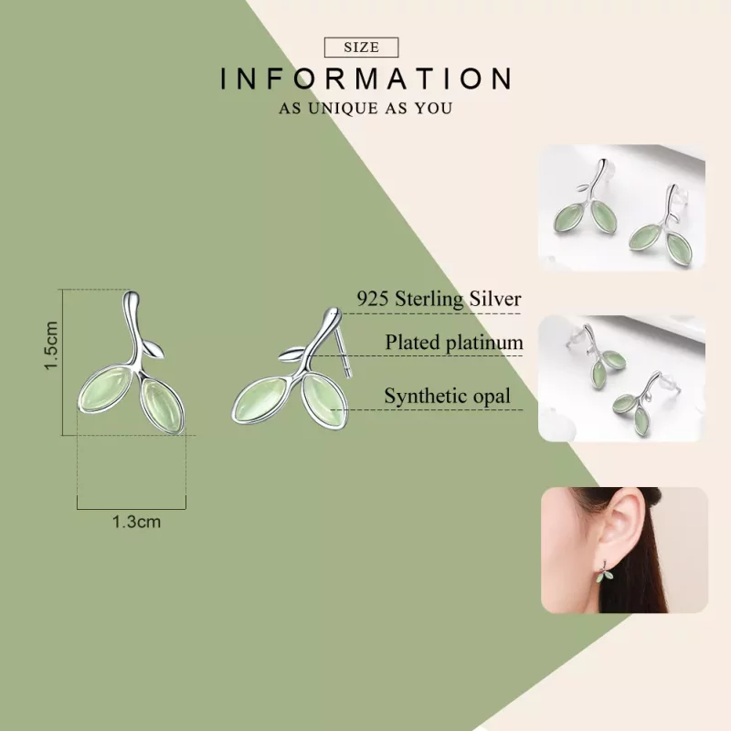 (afbeelding voor) Pandora Style Hoop Oorknopjes - SCE465 - Bekijken 3