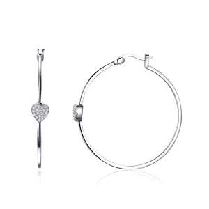 (afbeelding voor) Pandora Style Hou van jou Oorringen - SCE518