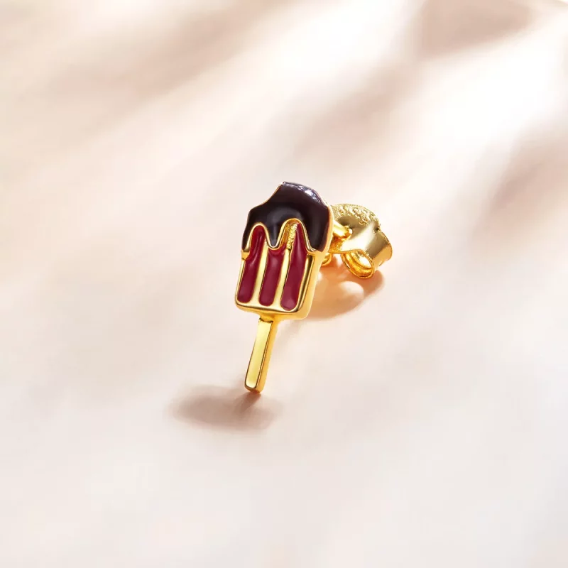 (afbeelding voor) Pandora Style ijslolly Oorknopjes - SCE1164 - Bekijken 2