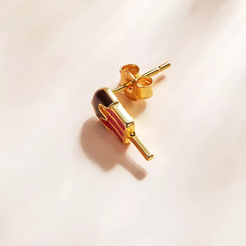 (afbeelding voor) Pandora Style ijslolly Oorknopjes - SCE1164 - Bekijken 3
