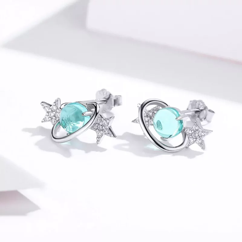 (afbeelding voor) Pandora Style interstellaire Oorknopjes - SCE701 - Bekijken 2