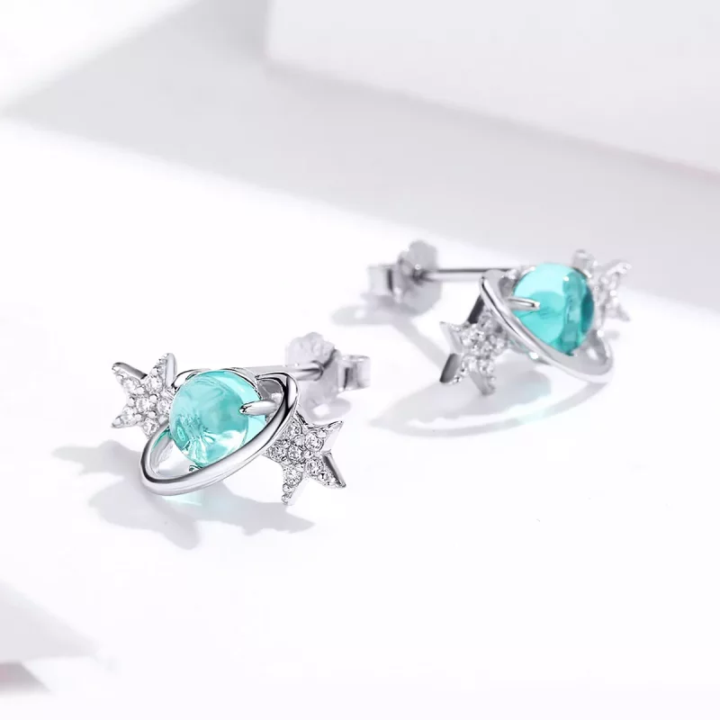 (afbeelding voor) Pandora Style interstellaire Oorknopjes - SCE701 - Bekijken 4