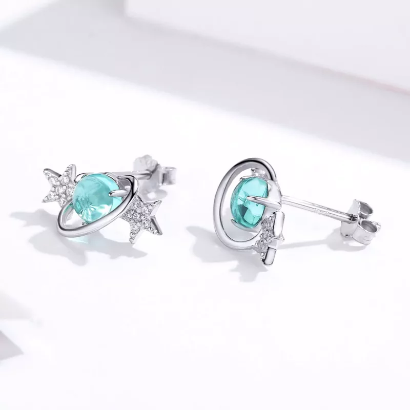 (afbeelding voor) Pandora Style interstellaire Oorknopjes - SCE701 - Bekijken 5