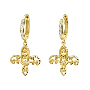 (afbeelding voor) Pandora Style Iris Oorhangers - SCE535