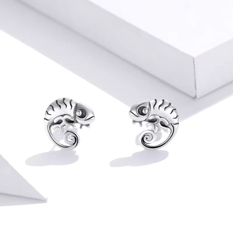 (afbeelding voor) Pandora Style Kameleon Oorknopjes - SCE949 - Bekijken 3