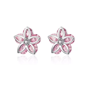 (afbeelding voor) Pandora Style Kersebloesem Oorknopjes - SCE644