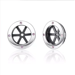Pandora Style Klassiek glanzend Oorknopjes - SCE032-1W (afbeelding voor) Pandora Style Klassiek glanzend Oorknopjes - SCE032-1W