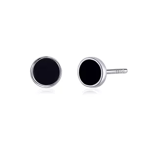 (afbeelding voor) Pandora Style Klein rond stuk Oorknopjes - SCE694