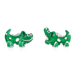 Pandora Style Kleine Krokodil Oorknopjes - SCE1113 (afbeelding voor) Pandora Style Kleine Krokodil Oorknopjes - SCE1113
