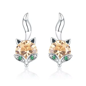 Pandora Style Kleine vos Oorknopjes - SCE527 (afbeelding voor) Pandora Style Kleine vos Oorknopjes - SCE527