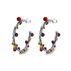 Pandora Style Kleur van de herfst Oorringen - SCE443 (afbeelding voor) Pandora Style Kleur van de herfst Oorringen - SCE443