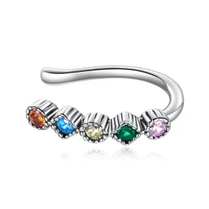 Pandora Style Kleurrijk Oorclip - SCE1064 (afbeelding voor) Pandora Style Kleurrijk Oorclip - SCE1064