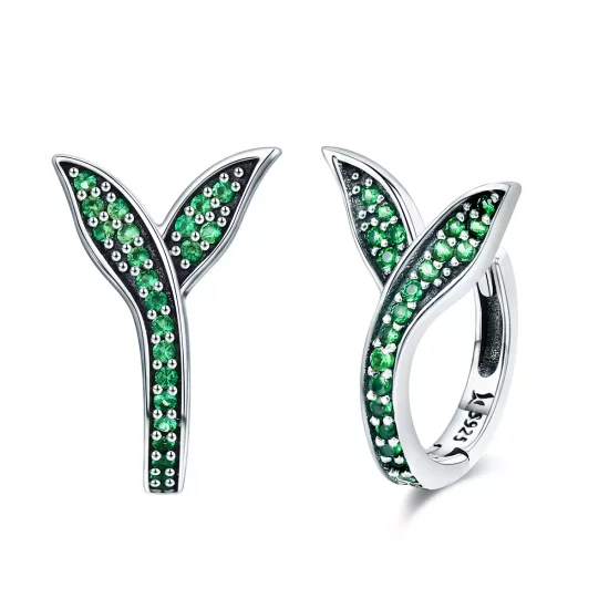 (afbeelding voor) Pandora Style Knoppen van de lente Oorringen - SCE295