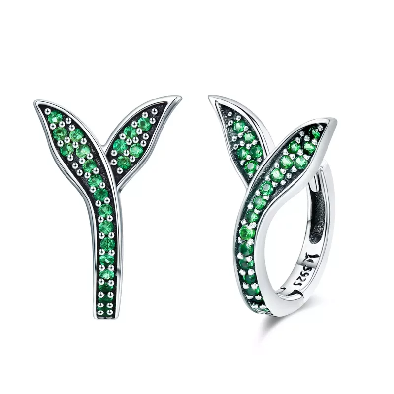(afbeelding voor) Pandora Style Knoppen van de lente Oorringen - SCE295