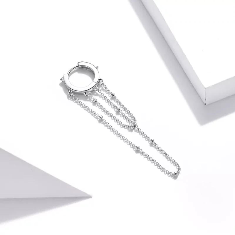 (afbeelding voor) Pandora Style Kwast Oorhangers - SCE1115 - Bekijken 2