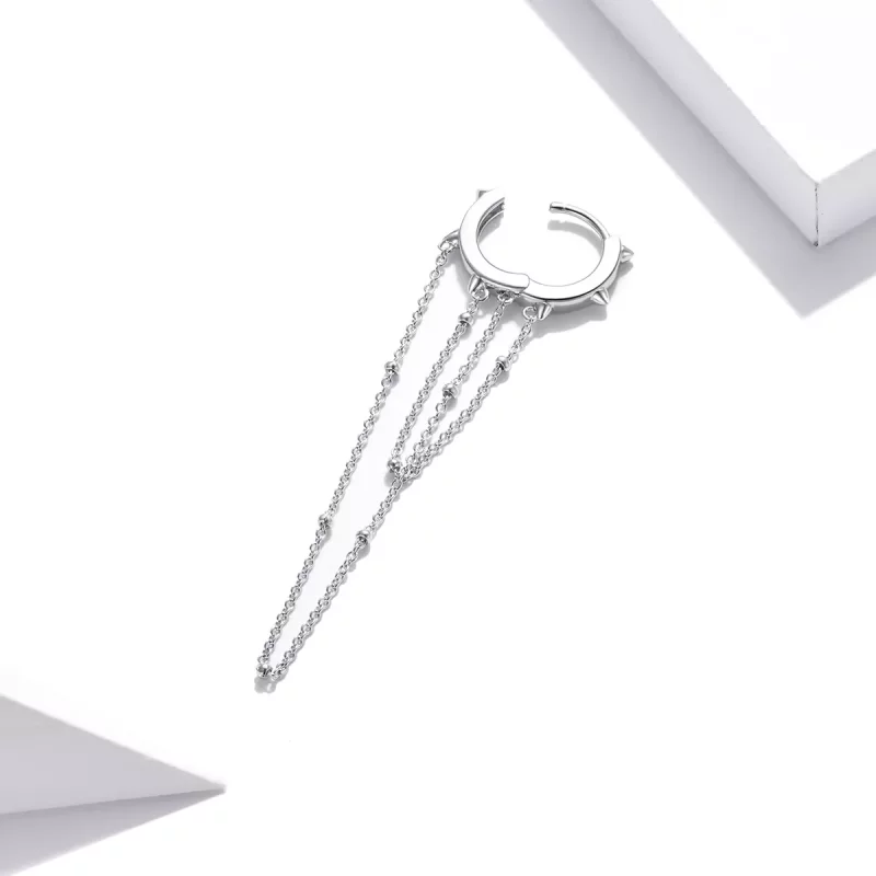 (afbeelding voor) Pandora Style Kwast Oorhangers - SCE1115 - Bekijken 3
