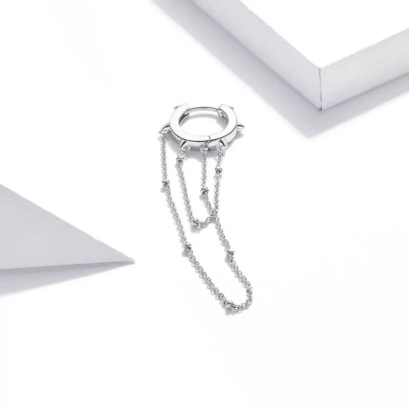 (afbeelding voor) Pandora Style Kwast Oorhangers - SCE1115 - Bekijken 4