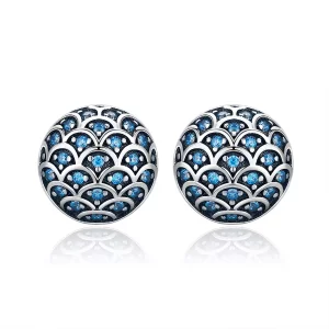 (afbeelding voor) Pandora Style Legende van de zee Oorknopjes - SCE239