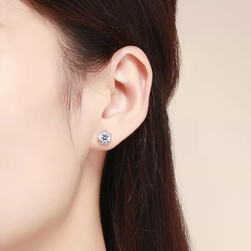 (afbeelding voor) Pandora Style Licht Oorknopjes - SCE499 - Bekijken 4