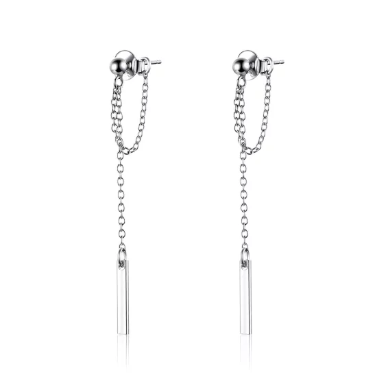 (afbeelding voor) Pandora Style Lichtgeometrie Oorhangers - SCE550