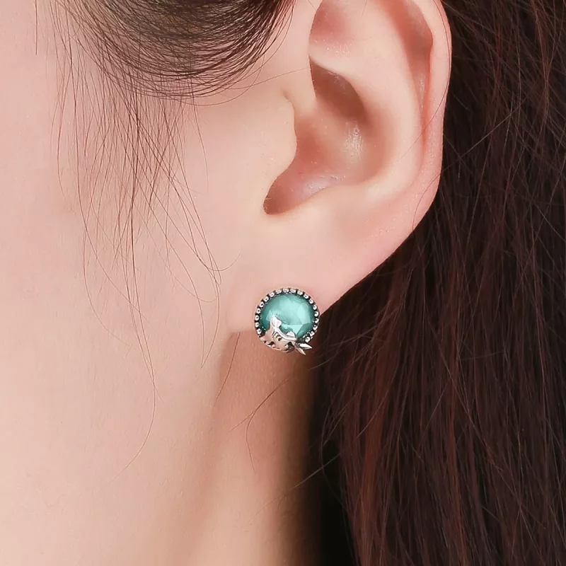 (afbeelding voor) Pandora Style Liefde Bloemen Oorknopjes - SCE383 - Bekijken 5