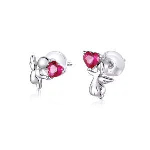 Pandora Style Liefdesengel Oorknopjes - BSE367 (afbeelding voor) Pandora Style Liefdesengel Oorknopjes - BSE367