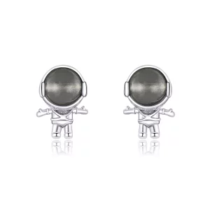 Pandora Style Maansteen Astronaut Oorknopjes - SCE871 (afbeelding voor) Pandora Style Maansteen Astronaut Oorknopjes - SCE871
