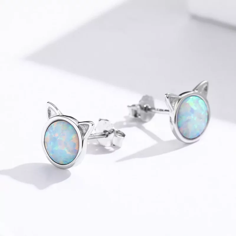 (afbeelding voor) Pandora Style Miauw ster Oorknopjes - SCE538-Q - Bekijken 2