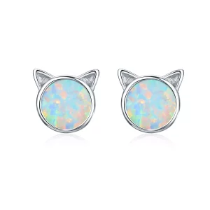 (afbeelding voor) Pandora Style Miauw ster Oorknopjes - SCE538-Q