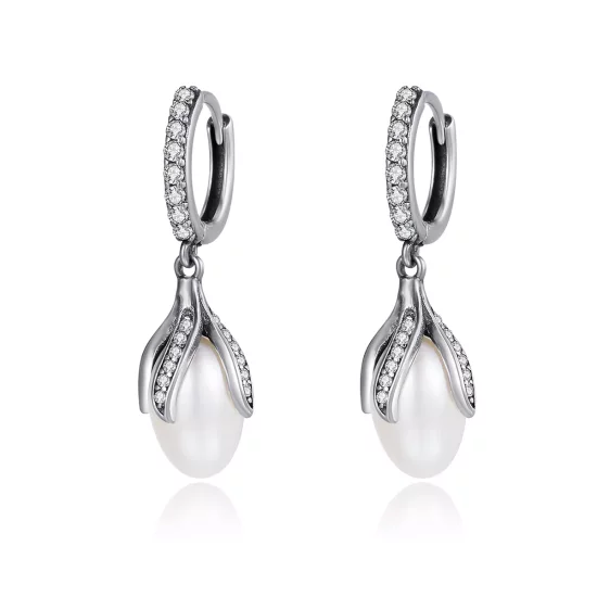 (afbeelding voor) Pandora Style Mimosa Knop Oorknopjes - SCE259