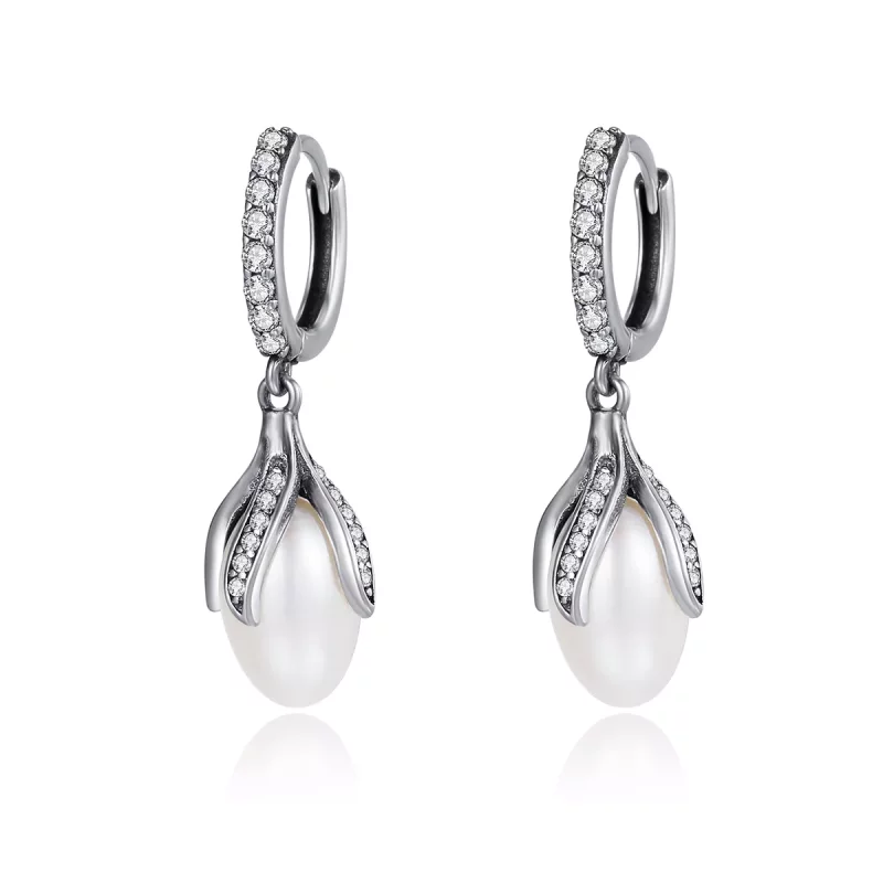 (afbeelding voor) Pandora Style Mimosa Knop Oorknopjes - SCE259