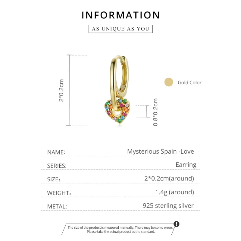 (afbeelding voor) Pandora Style Mysterieuze Spanje Liefde Oorringen - SCE1149 - Bekijken 5