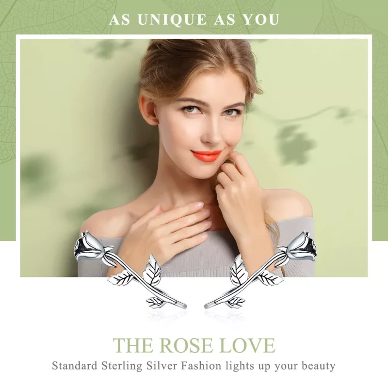 (afbeelding voor) Pandora Style Nam Liefde toe Oorknopjes - SCE380 - Bekijken 2