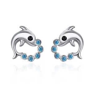 (afbeelding voor) Pandora Style Oceaangeest Oorknopjes - SCE179