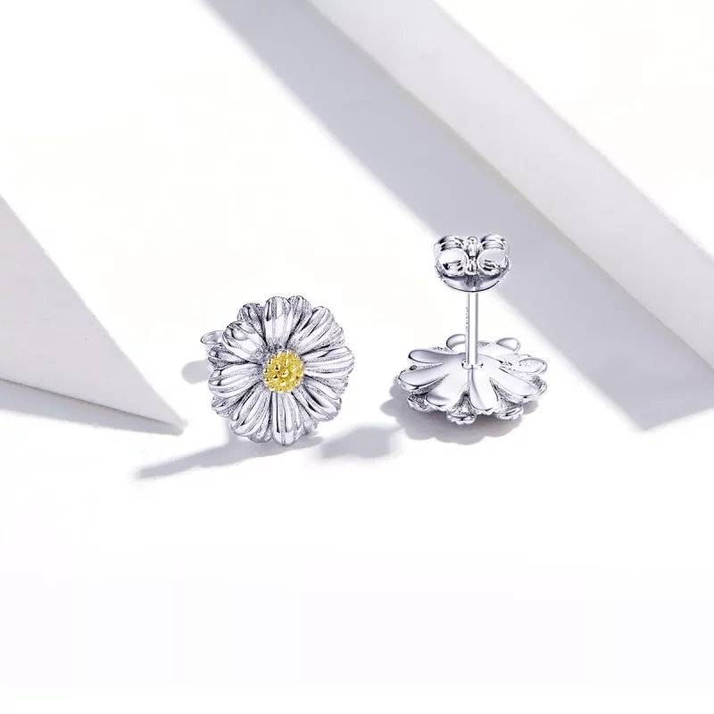 (afbeelding voor) Pandora Style Oogverblindende Daisy Oorknopjes - SCE774 - Bekijken 2