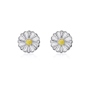 (afbeelding voor) Pandora Style Oogverblindende Daisy Oorknopjes - SCE774