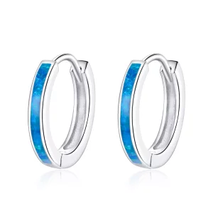 Pandora Style Opaal Oorringen - SCE992 (afbeelding voor) Pandora Style Opaal Oorringen - SCE992