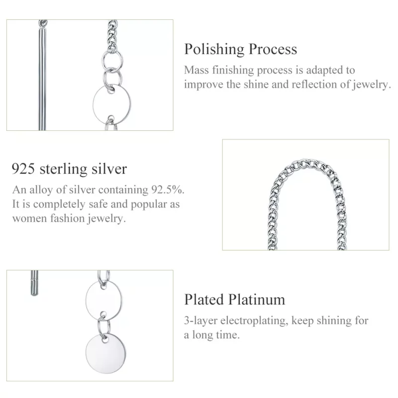 (afbeelding voor) Pandora Style Pailletten Oorhangers - SCE687 - Bekijken 2