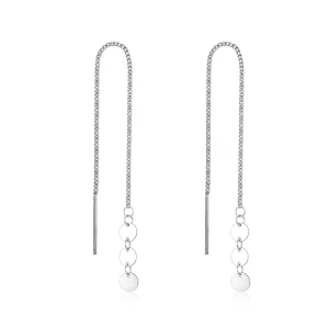 Pandora Style Pailletten Oorhangers - SCE687 (afbeelding voor) Pandora Style Pailletten Oorhangers - SCE687