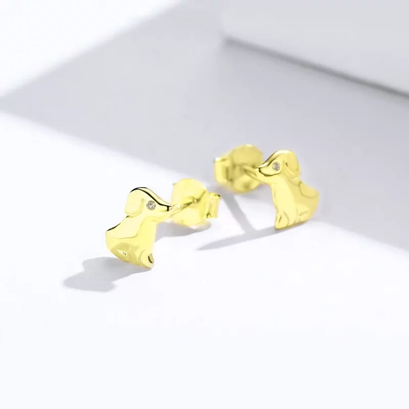 (afbeelding voor) Pandora Style puppy Oorknopjes - SCE584-C - Bekijken 4