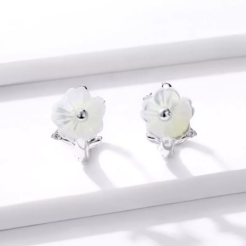 (afbeelding voor) Pandora Style Pure bloemen Oorringen - BSE321 - Bekijken 2