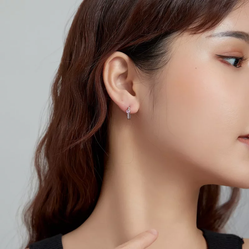 (afbeelding voor) Pandora Style Pure liefde Oorringen - SCE1081 - Bekijken 7