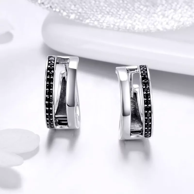 (afbeelding voor) Pandora Style Pure liefde Oorringen - SCE444 - Bekijken 2