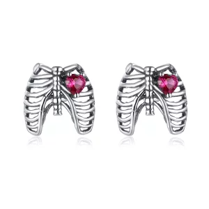 Pandora Style Ribben Oorknopjes - SCE970 (afbeelding voor) Pandora Style Ribben Oorknopjes - SCE970