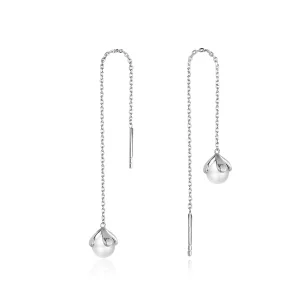 (afbeelding voor) Pandora Style Rijg pure bloemen Oorhangers - BSE373