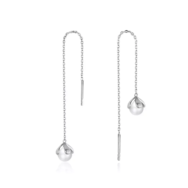 (afbeelding voor) Pandora Style Rijg pure bloemen Oorhangers - BSE373